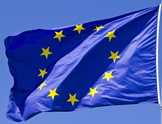 immagine della bandiera europea