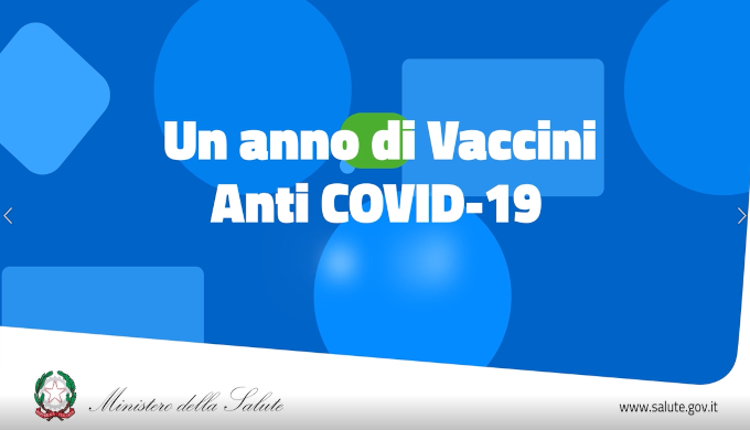 Un anno di vaccinazioni anti Covid-19