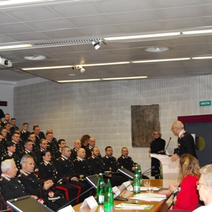 Il Comandante Generale dell'Arma parla agli allievi del nuovo corso NAS