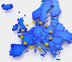 immagine della mappa dell'Europa