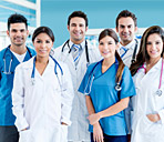 immagine raffigurante un gruppo di persone di varie professionalità sanitarie