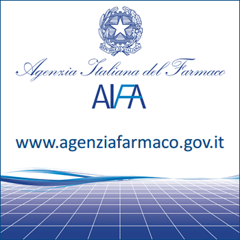 immagine del logo dell'AIFA con l'indirizzo web www.agenziafarmaco.gov.it