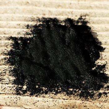 un'immagine del carbone vegetale