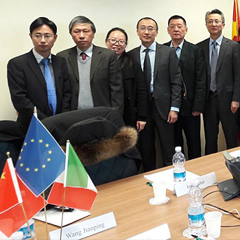 immagine della delegazione cinese