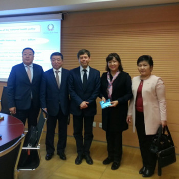Immagine della delegazione della Mongolia