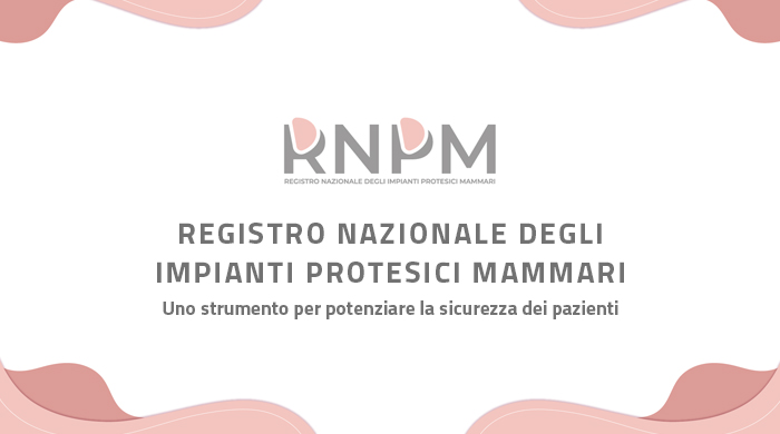 Registro nazionale impianti protesici mammari