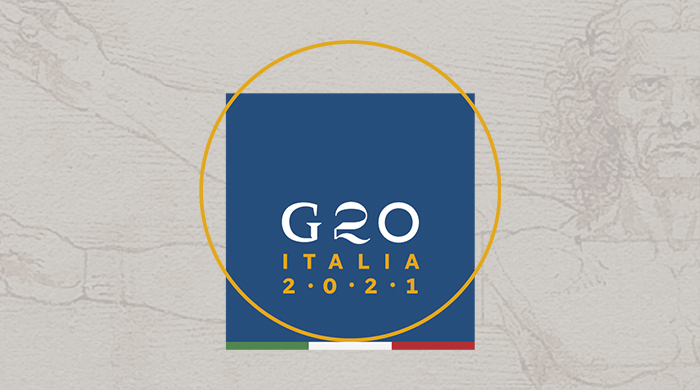 Logo G20 Italia 2021