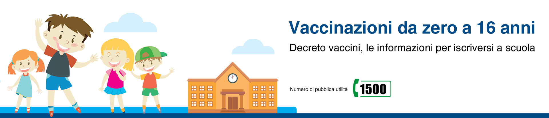 Collegamento al siti tematico Vaccinazioni. Apre una nuova pagina.
