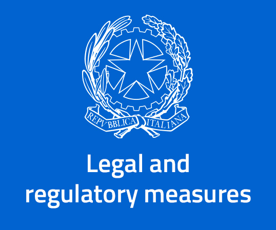 Legal and regulatory measures