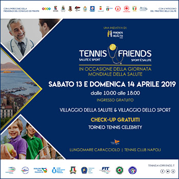 Locandina evento Tennis and friends