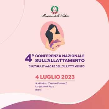 IV Conferenza nazionale sull'allattamento - Cultura e valore dell'allattamento
