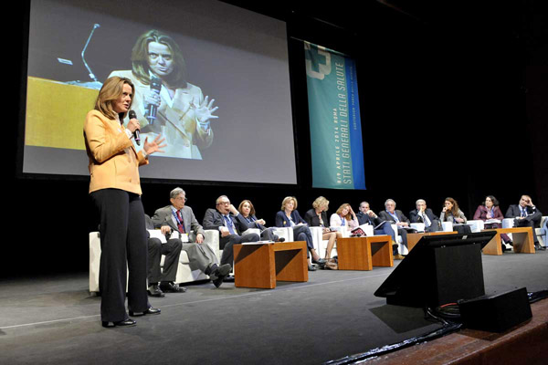 Il Ministro Beatrice Lorenzin agli Stati generali della salute - Roma,  8 e 9 aprile 2014