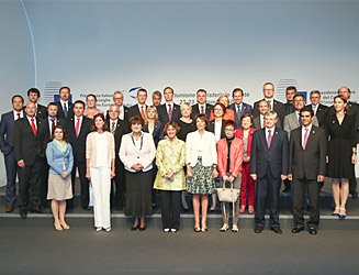 foto Informal Meeting of Ministers of Health of the EU, group photos and welcome the Minister Lorenzin