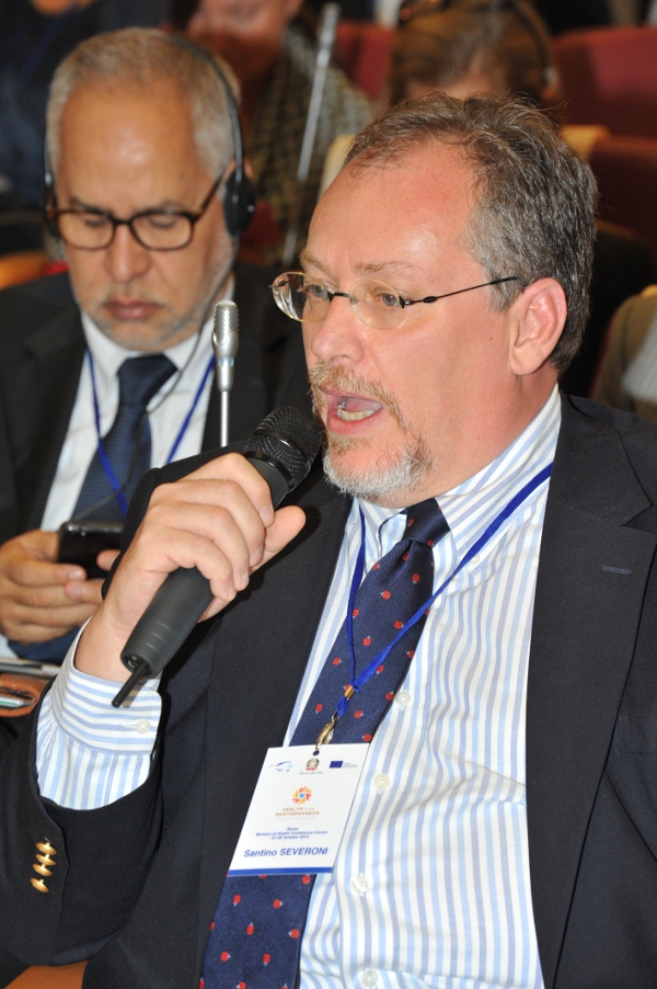 Santino Severoni, coordinatore salute pubblica e migrazione, OMS-EURO