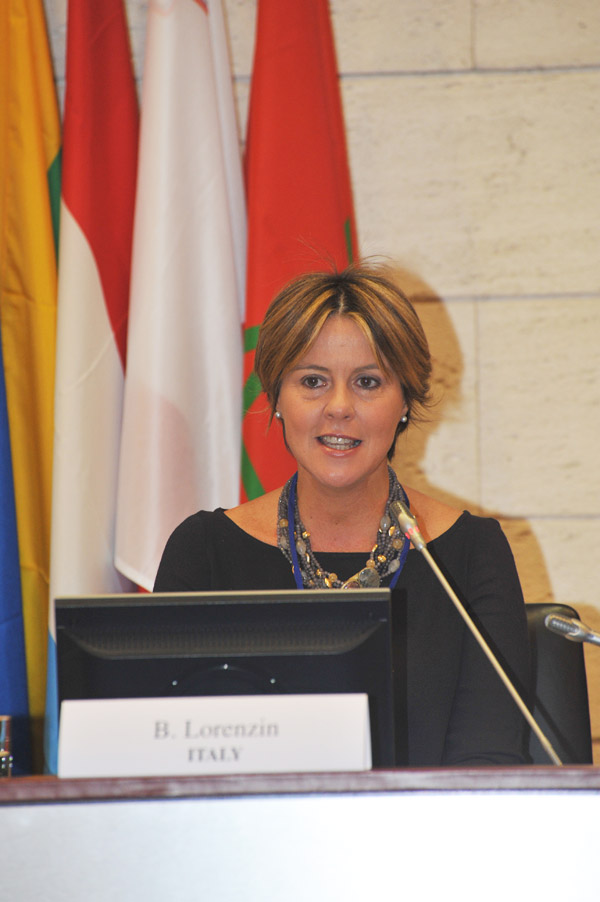 Beatrice Lorezin, Italian Minister of Health 