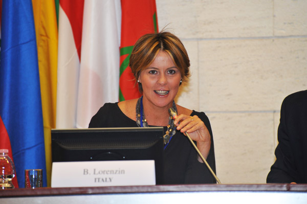 Beatrice Lorenzin, Italian Minister of Health 
