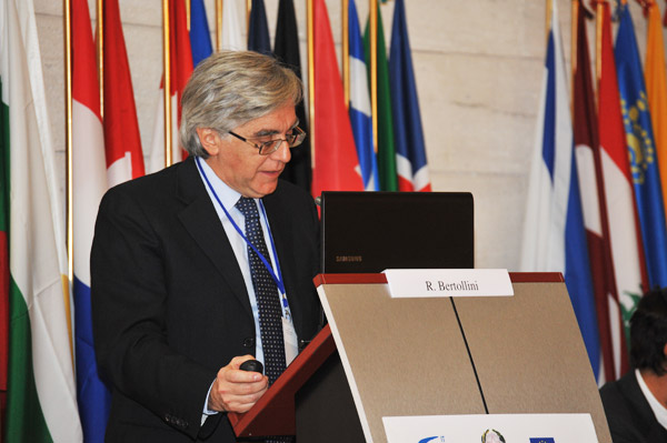 Roberto Bertollini, Chief Scientist and WHO Representative to the European Union, WHO