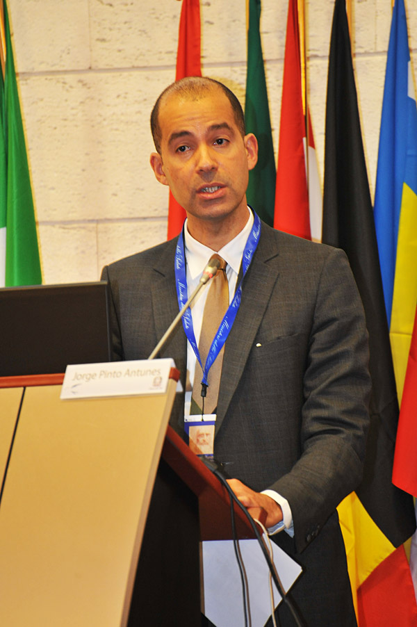 L'intervento di Jorge Pinto Antunes, Innovation for Health and Consumers DG