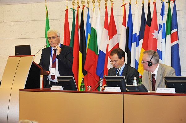 L'intervento di Nicola Vanacore, Italian coordinator of the WP Epidemiology