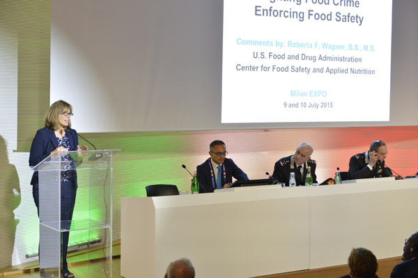 Conferenza "Fighting food crime, enforcing food safety"