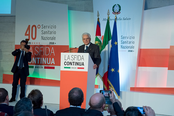 Il saluto di chiusura del Presidente della Repubblica Sergio Mattarella