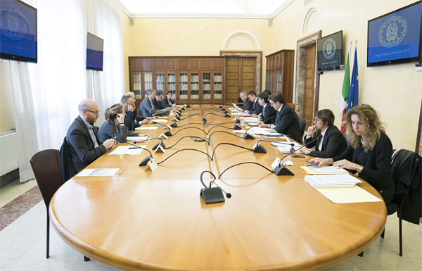 Riunione del Consiglio dei Ministri a Reggio Calabria