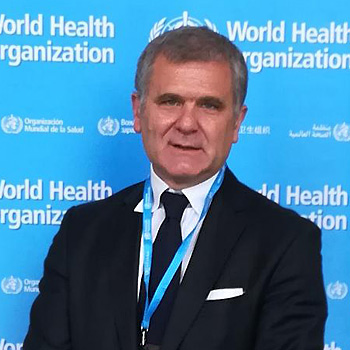 Il sottosegretario alla Salute Armando Bartolazzi alla 72ma Assemblea mondiale della sanità