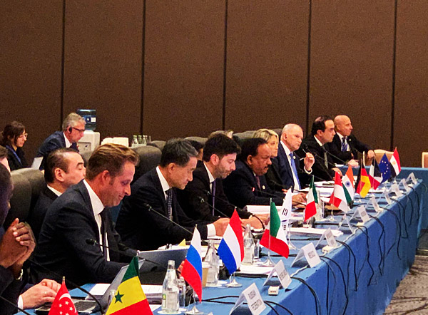Il Ministro Speranza al tavolo del G20