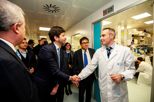 Il Ministro Speranza all'inaugurazione dei centri dedicati all'autismo e all'anoressia dell'ospedale Bambino Gesù di Roma