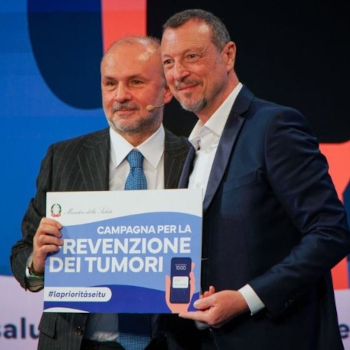 Casa Sanremo, talk show sulla prevenzione dei tumori con il Ministro Schillaci