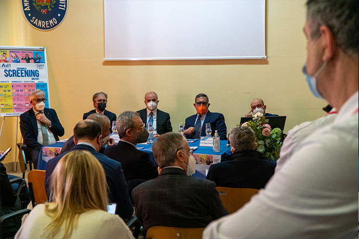 Ministro Schillaci visita ospedale Borea di Sanremo - conferenza stampa