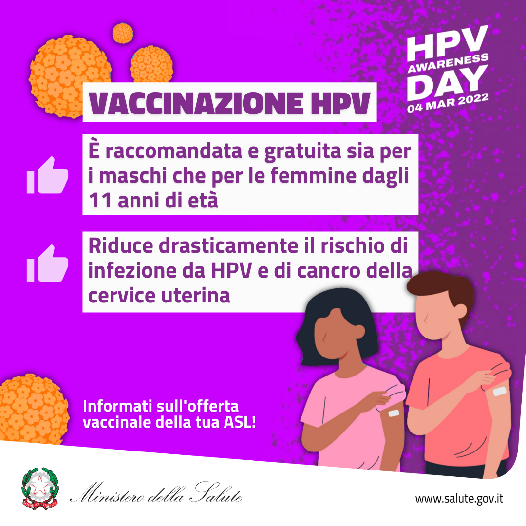 Vaccinazione HPV: informati sull'offerta vaccinale della tua ASL