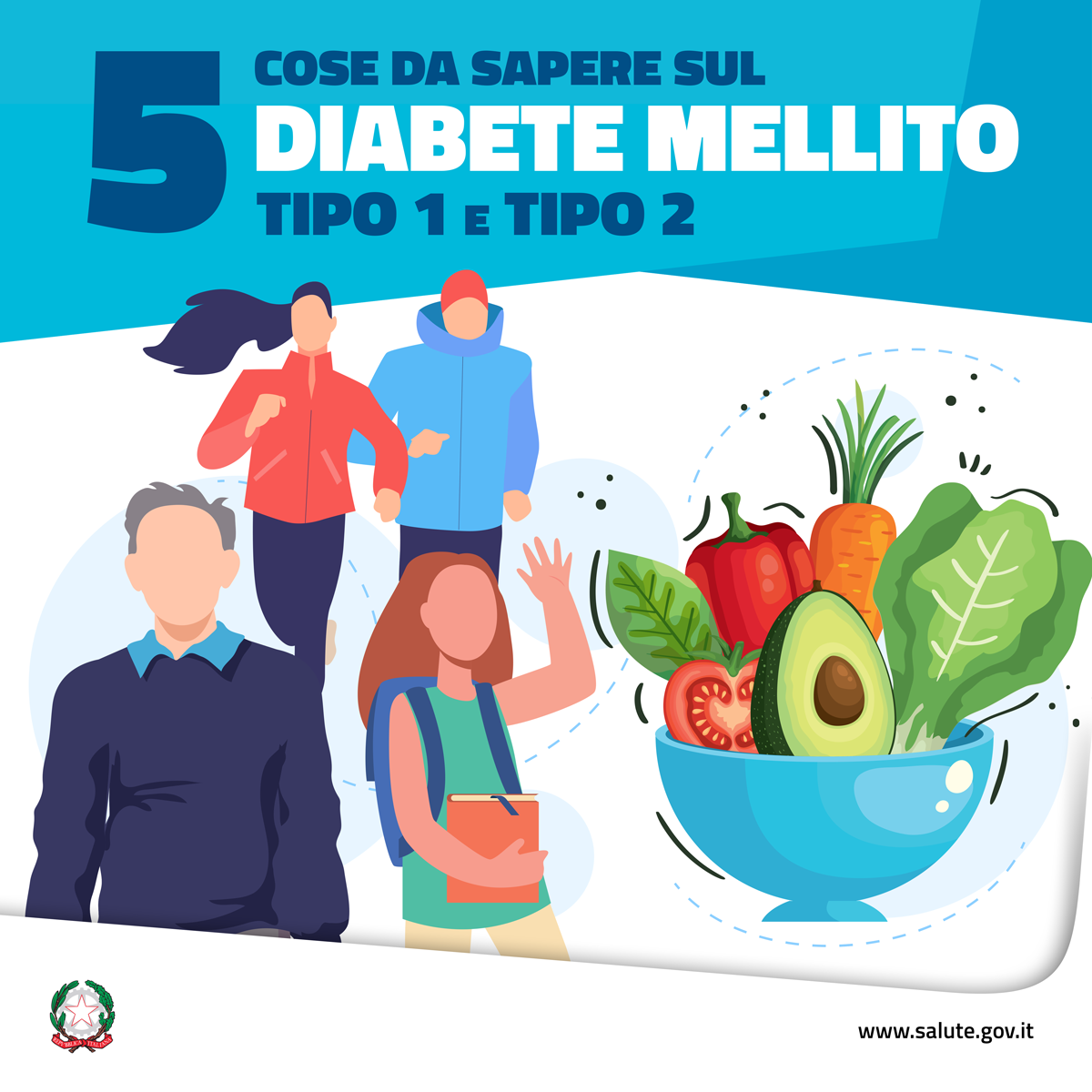 5 cose da sapere sul Diabete Mellito Tipo 1 e Tipo 2