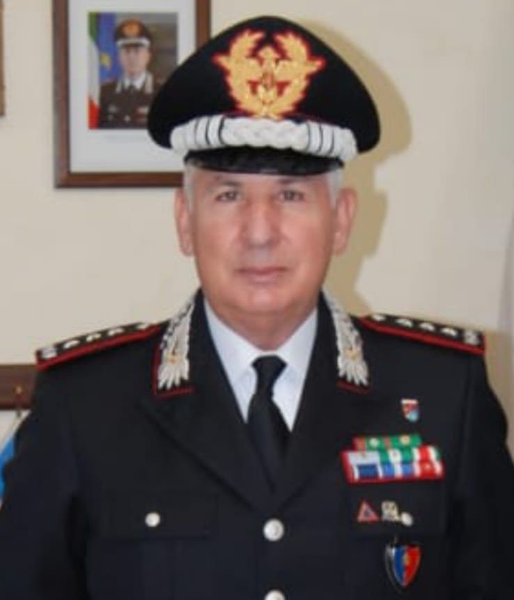 Il Comandante del NAS, Gen. C.A. Adelmo Lusi