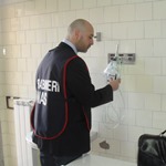 Carabinieri NAS durante un'attività ispettiva Carabinieri NAS durante un'attività ispettiva