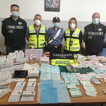 Carabinieri NAS sequestrano farmaci contraffatti per trattamenti estetici