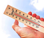 Immagine raffigurante un termometro per la temperatura ambientale