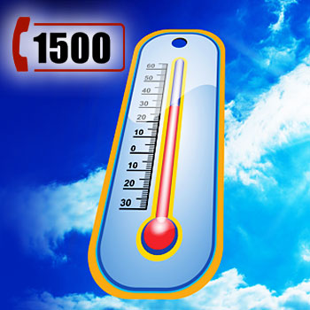 immagine di un termometro con il numero 1500 in sovraimpressione