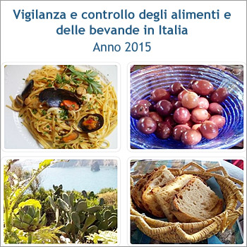 immagine tratta dalla copertina della Relazione Vigilanza e controllo degli alimenti e delle bevande in Italia