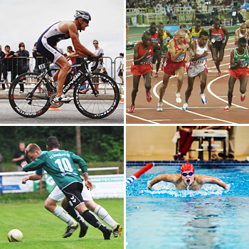 Sport su cui si sono concentrati i controlli antidoping: ciclismo, atletica, calcio, nuoto