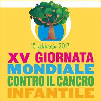 immagine del logo della XV Giornata Mondiale contro il cancro infantile