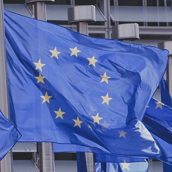 foto bandiera europea