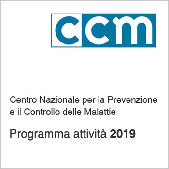 Logo CCM con dicitura e scritta Programma attività 2019