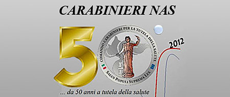 Carabinieri NAS... da 50 anni a tutela dalla salute
