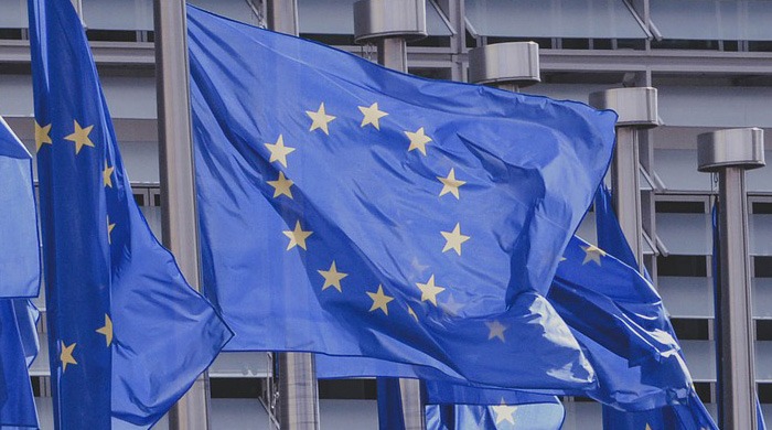 Immagine bandiera europea