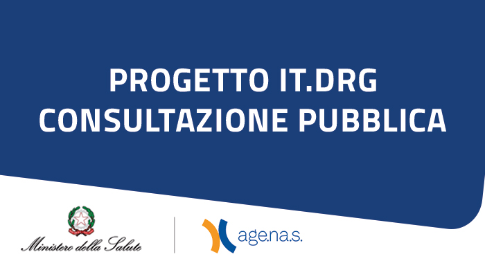 Banner progetto it.DRG consultazione pubblica
