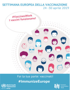 
      Settimana europea della vaccinazione 2019
   
