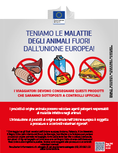 Tenete le malattie animali fuori dall'Unione Europea