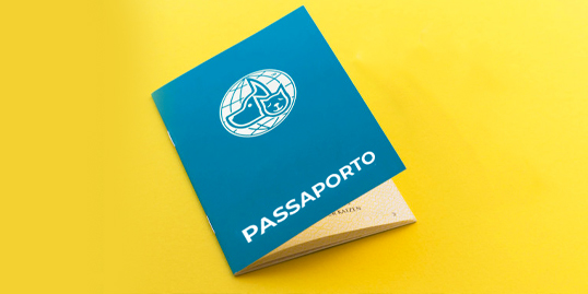 Immagine di un passaporto