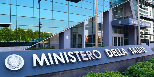 immagine della sede centrale del Ministero della Salute